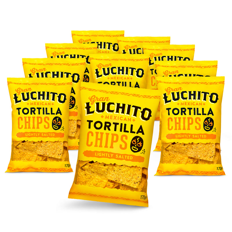 Gran Luchito Lightly Salted Tortilla Chips  170g (Case Size 10)